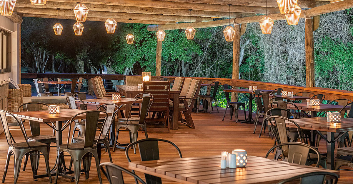 River's Edge Restaurant Hazyview Cabanas Hazyview, Mpumalanga